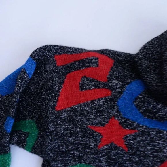 Vintage B. Diffusion 72% Lambswool Black Sparkly Turtleneck Sweater M - Picture 9 of 13